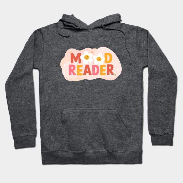 mood reader Hoodie by indiebookster